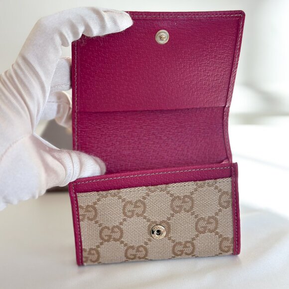 Gucci Monogram Card Wallet - Picture 7 of 15